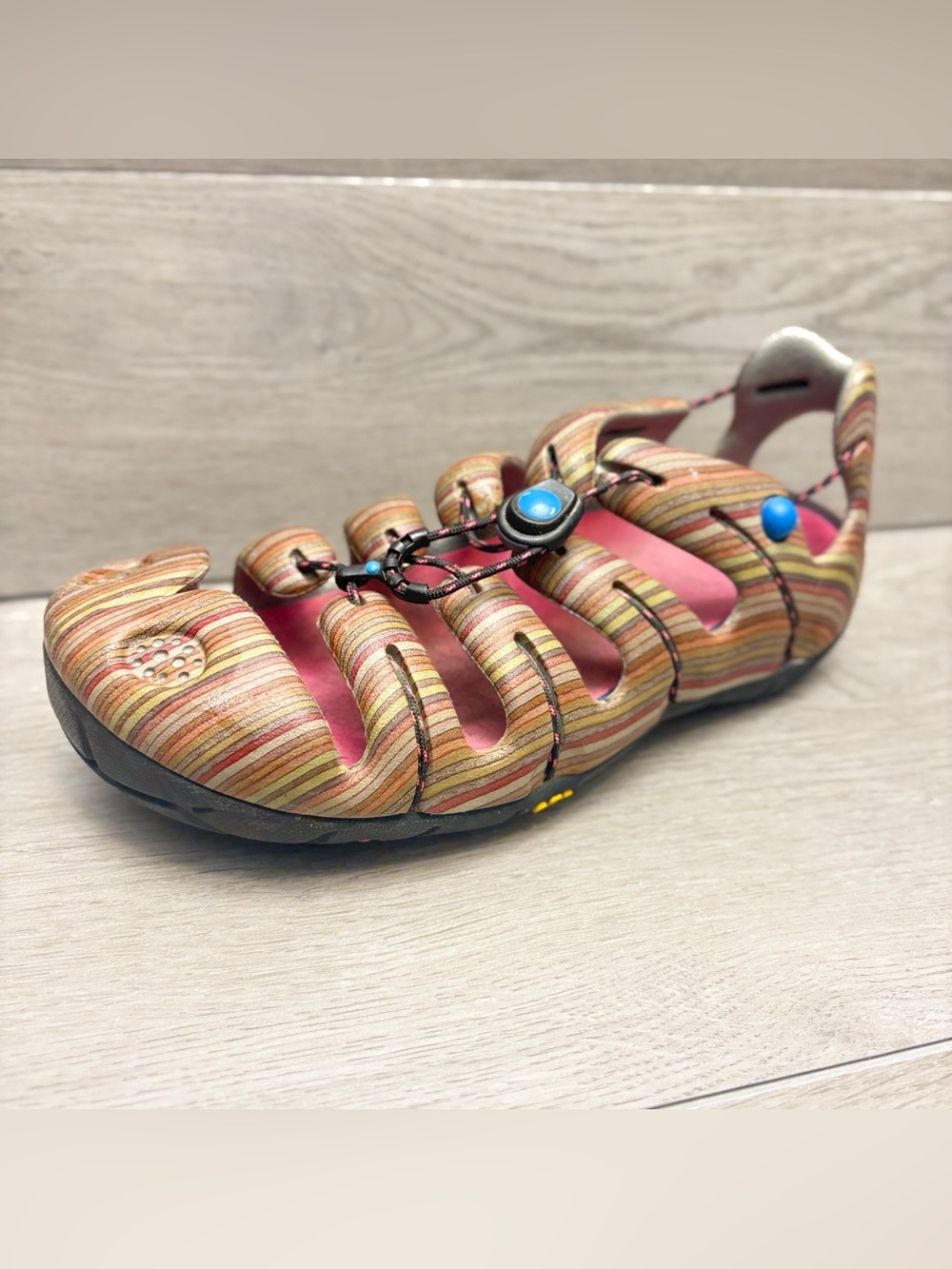 Mion Current Sandals Brown/Pink/Multi GSR Ergomorphic Water Shoes EU 41.5 US 10